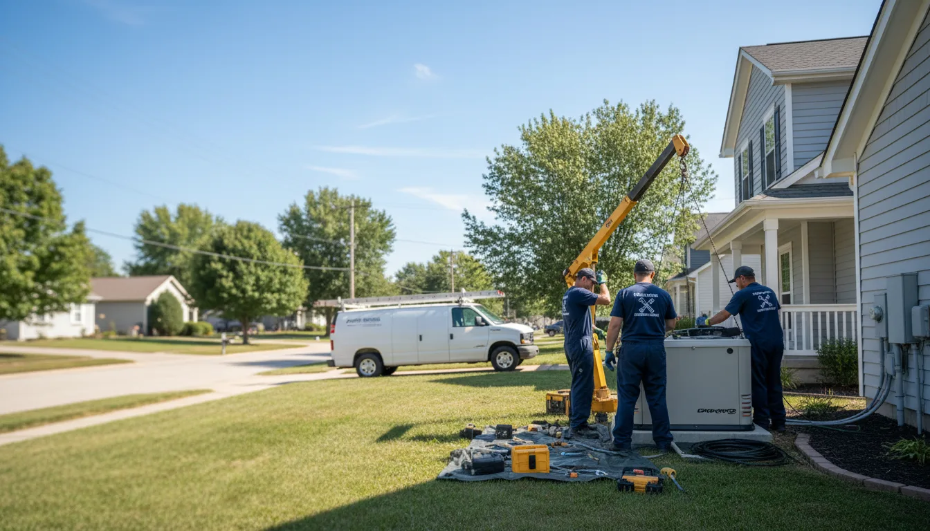 Generator Installation in North Carrollton, MS near me